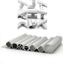 industrial od 28mm aluminium alloy flexible kaizen tube steel lean pipe / tube for automation equipment